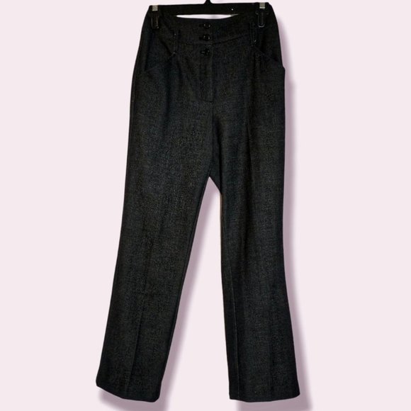 Max Studio Dress Pants, Charcoal Grey - Picture 1 of 3